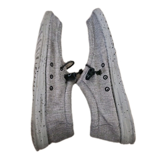 Hey Dude Men's Gray Wally L Stretch Shoe 11 - Picture 7 of 12